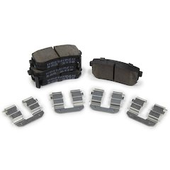 Posi-Quiet Ceramic Brake Pads with Shims and Har