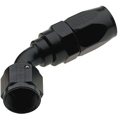 Hose Fitting #12 60 Deg Pro-Flow Black