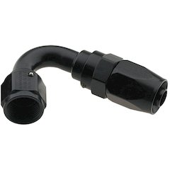 Hose Fitting #12 120 Deg Pro-Flow Black