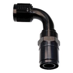 #10 Race-Rite Crimp-On Hose End 90-Degree