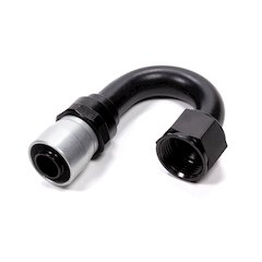 #12 180-Deg Crimp Hose Fitting