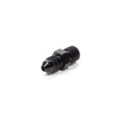 #4 x 1/16 MPT Straight Adapter Fitting Black