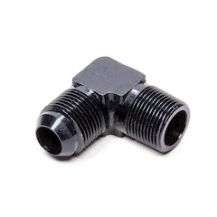 90 Deg Adapter Fitting #12 x 1/2 MPT Black