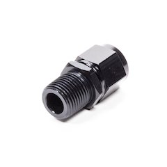 #8 Female Swivel to 3/8mpt Fitting Black