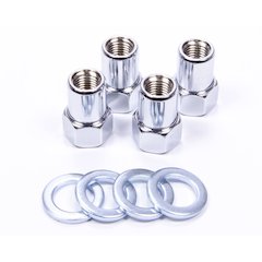 4 Lugnuts Std Mag Open 12mm x 1.50