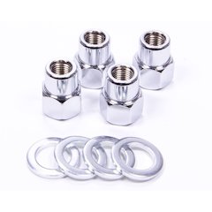 4 Lugnuts Short Mag Open 7/16