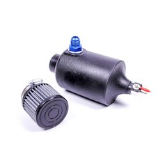 Black Breather Tank w/-10an Fitting