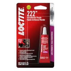 Threadlocker 222 Low Str ength Purple 6ml