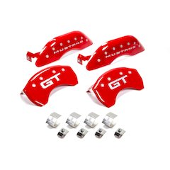 15-   Mustang Caliper Covers Red