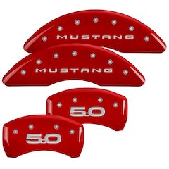 15-   Mustang GT Caliper Covers Red