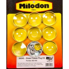 Pontiac V8 Brass Freeze Plug Kit