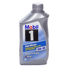 5w30 High Mileage Oil 1 Qt