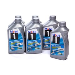 5w40 Turbo Diesel Oil Case 6x1 Qt Bottles
