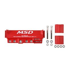 High-Current Solid State Relay 35 Amp x 4 Red