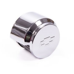 Chrome Push In V/C Breather W/ Hood