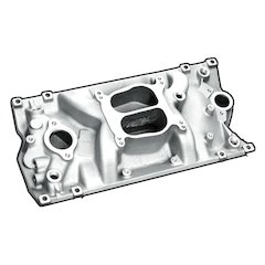 SBC Power+Plus PS Vortec Manifold - Satin