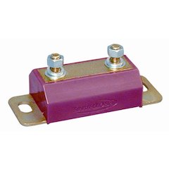 Red Ford Trans Mount 65-73 Mustang