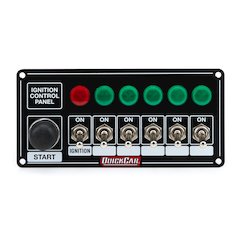 Ignition Panel Blk w/ Start But. 5 Acc. & Ligh