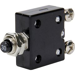 30 Amp Resettable Circuit Breaker