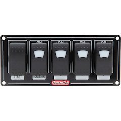 Ignition Panel w/ Rocker Switches & Lights