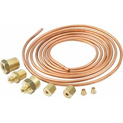 Copper 6ft Tubing Kit with Ferrules
