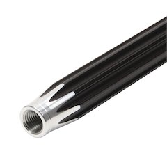 5/8 Aluminum Scalloped Tube - 25.0in.