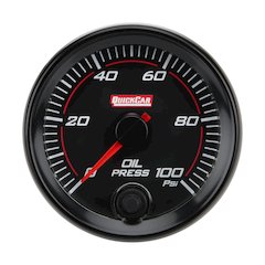 Redline Gauge Oil Pressure
