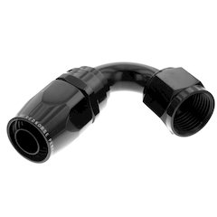8AN Swivel Hose Ends Black 120