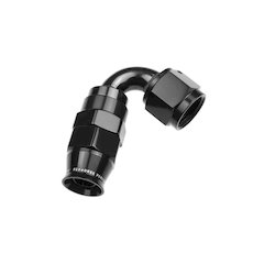 8AN 120 Degree PTFE Reusable Hose End Black
