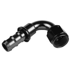 10AN Swivel Hose Ends- Black 120