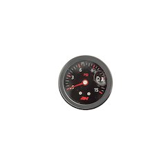 Fuel Pressure Gauge Bla ck