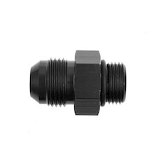 12AN to 12AN O-Ring Port Adapter Black Male Male