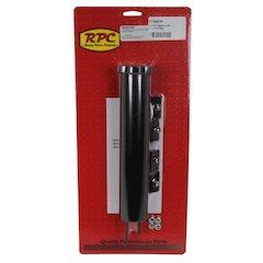 Overflow Tank Stainless 2in x 10in Black