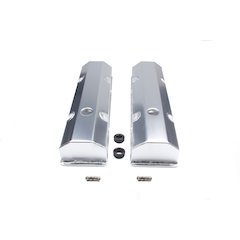 SBC Alum Fabricated Tall V/C Anodized