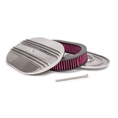 12x2 Alum Oval Finned A/C Polished