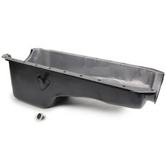65-90 BBC Steel Stock Oil Pan Black