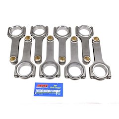 SBC 4340 Forged H-Beam Rods 6.125