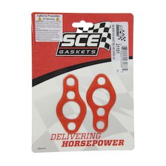 SBC Water Pump Gasket Set w/Steel Carrier 2pk