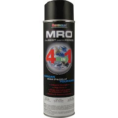 Flat Black Spray Paint Can 16oz.