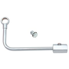 Single Feed Fuel Line W/ gauge Port 1/8in