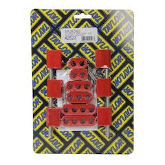 10.4mm Vertical Wire Loom Kit Red
