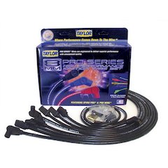 SBC 8mm Spiro-Pro Wire Set Black 90 Degrees