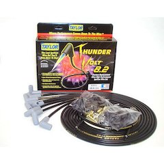Univ Thundervolt Plug Wire Set 90 deg Black