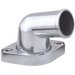 Water Neck Aluminum Chrome 15 Degree Swivel