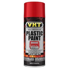 high Temperture Plastic Paint Gloss Red 11oz.