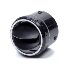 Double Vane Louver Chrom e Bezel 2.70in Diameter