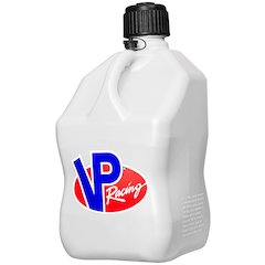 Motorsports Jug 5.5 Gal White Square