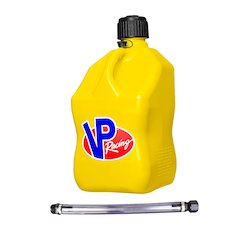 Motorsports Jug 5.5 Gal Yellow Square w/Hose