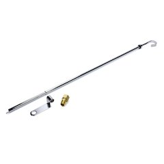 Engine Oil Dipstick Kit SBF In-Pan Chrome