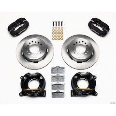 63-87 GM C10 P/U Rear Brake Kit Black Caliper